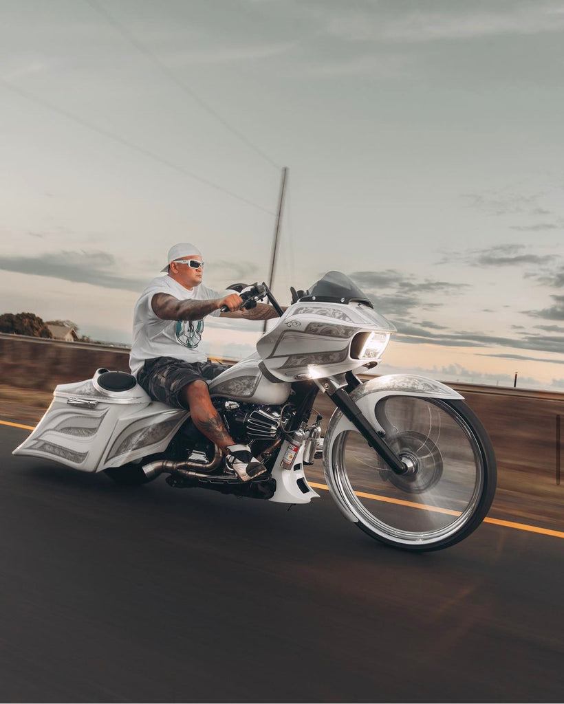 Bagger 50cc Custom Chopper 50cc Mini Gas Stroke Chopper Half Size