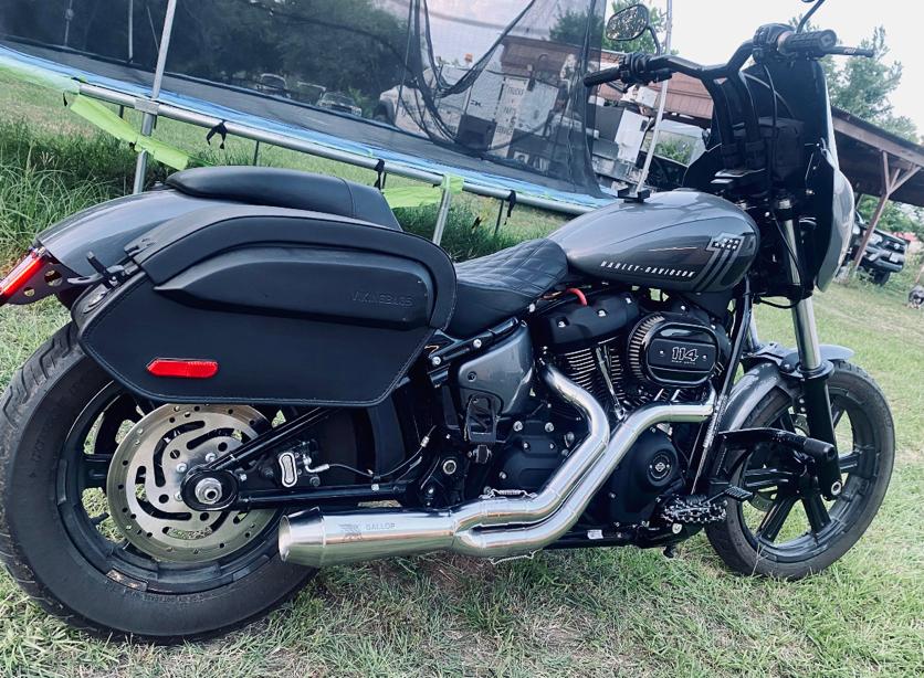 2 Into 1 Exhaust For Harley-Davidson -The Hooligan 2 Into 1 Exhaust For Harley-Davidson -The Hooligan