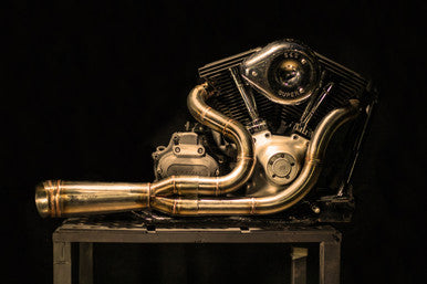 2 Into 1 Performance Exhaust For Harley-Davidson - The Sleipnir 2 Into 1 Performance Exhaust For Harley-Davidson - The Sleipnir