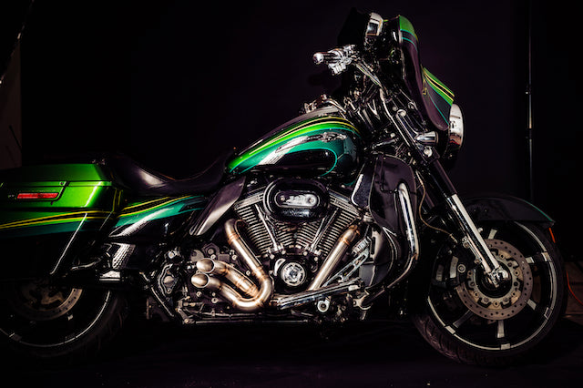 Harley Davidson 2 into 1 Exhaust - The Vector By Gallop Motorcycles Harley Davidson 2 into 1 Exhaust - The Vector By Gallop Motorcycles