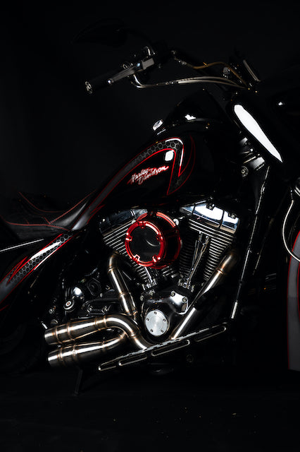 Harley Davidson 2 into 1 Exhaust - Concentric Mainshock by Gallop Motorcycles Harley Davidson 2 into 1 Exhaust - Concentric Mainshock by Gallop Motorcycles