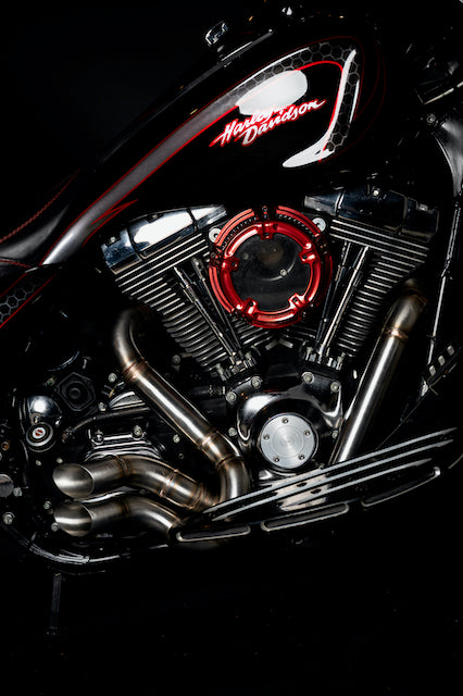 Harley Davidson 2 into 1 Exhaust - The Vector By Gallop Motorcycles Harley Davidson 2 into 1 Exhaust - The Vector By Gallop Motorcycles