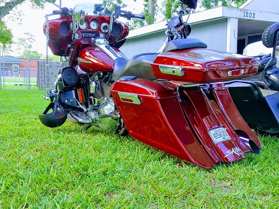 Chopped Tour Pack - fits Harley-Davidson Touring Bikes Chopped Tour Pack - fits Harley-Davidson Touring Bikes