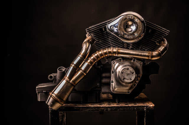 Harley Davidson 2 into 1 Exhaust - The Lone Ranger by Gallop Motorcycles Harley Davidson 2 into 1 Exhaust - The Lone Ranger by Gallop Motorcycles