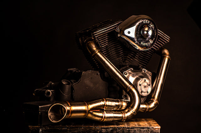 Harley Davidson 2 into 1 Exhaust - The Rocket by Gallop Motorcycles Harley Davidson 2 into 1 Exhaust - The Rocket by Gallop Motorcycles