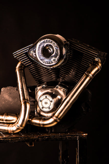 Harley Davidson 2 into 1 Exhaust - The Rocket by Gallop Motorcycles Harley Davidson 2 into 1 Exhaust - The Rocket by Gallop Motorcycles