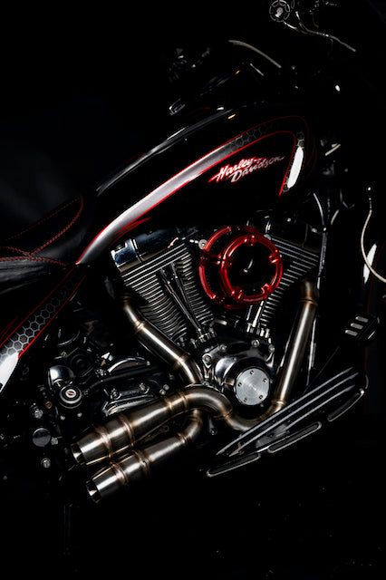 Harley Davidson 2 into 1 Exhaust - Concentric Mainshock by Gallop Motorcycles Harley Davidson 2 into 1 Exhaust - Concentric Mainshock by Gallop Motorcycles