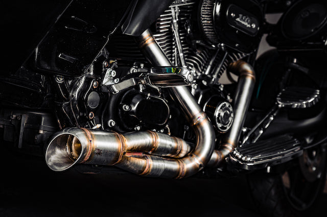 Harley Davidson 2 into 1 Exhaust - The Rocket by Gallop Motorcycles Harley Davidson 2 into 1 Exhaust - The Rocket by Gallop Motorcycles