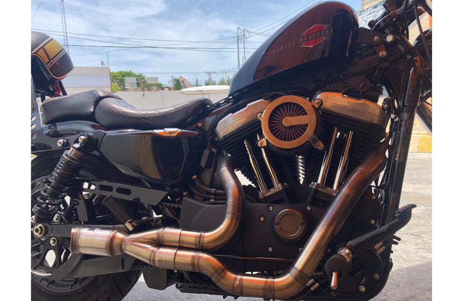 BAD LANDS Exhaust For Harley-Davidson Iron And Sportster BAD LANDS Exhaust For Harley-Davidson Iron And Sportster