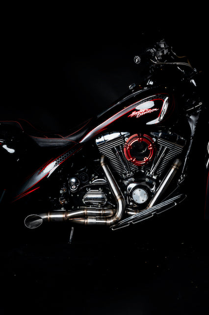Harley Davidson 2 into 1 Exhaust - The Rocket by Gallop Motorcycles Harley Davidson 2 into 1 Exhaust - The Rocket by Gallop Motorcycles