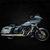 2 Into 1 Full Exhaust System For Harley-Davidson - The Freedom Blaster