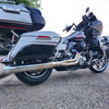 2 Into 1 Full Exhaust System For Harley-Davidson - The Freedom Glider