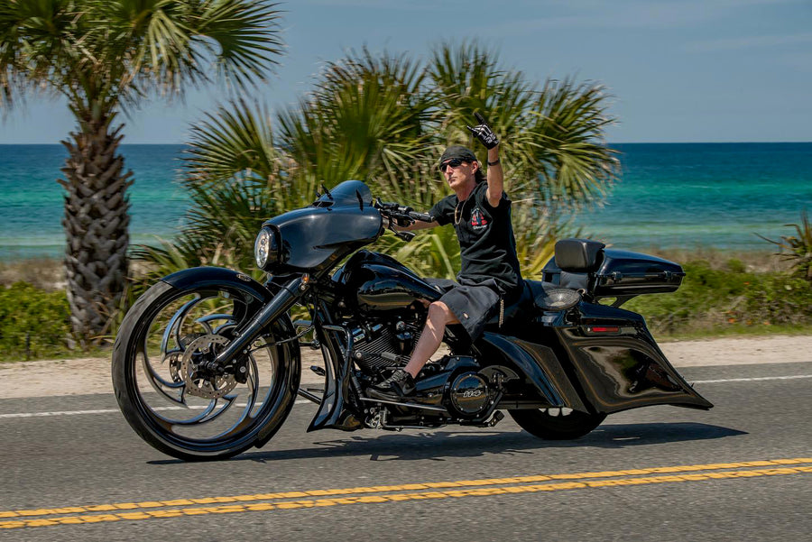 HD Bagger and fender kit Al Capone 7