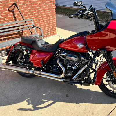 2 Into 1 Full Exhaust System For Harley-Davidson - The Freedom Blaster