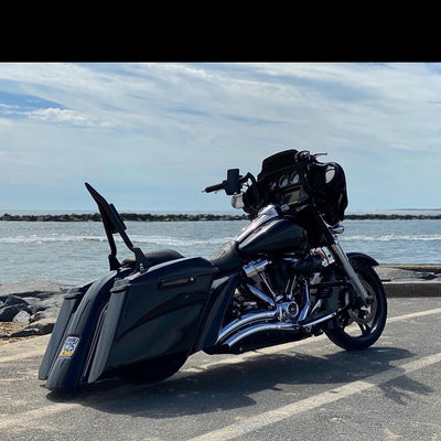 HD Bagger kit 5.5", custom baggers, extended & stretched saddle bags, exclusive for Harley Davidson