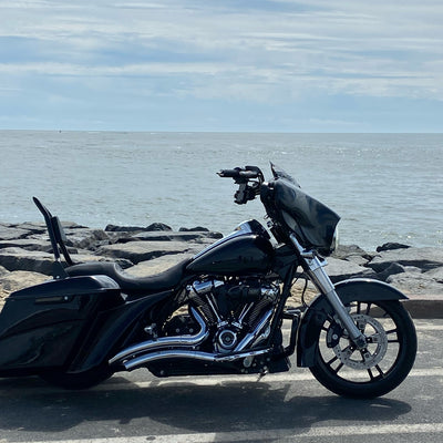 HD Bagger kit 5.5", custom baggers, extended & stretched saddle bags, exclusive for Harley Davidson