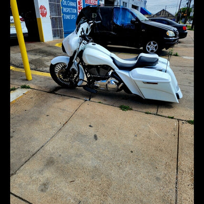 HD Bagger kit 5.5", custom baggers, extended & stretched saddle bags, exclusive for Harley Davidson