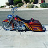 HD Bagger kit 4.5", custom baggers, extended & stretched saddle bags, exclusive for Harley Davidson