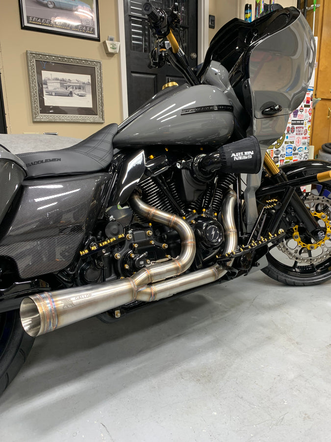 2 Into 1 Performance Exhaust For Harley-Davidson - The Sleipnir