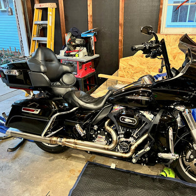 2 Into 1 Full Exhaust System For Harley-Davidson - The Freedom Blaster