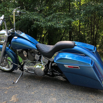 HD Bagger kit 5", custom baggers, extended & stretched saddle bags, exclusive for Harley Davidson