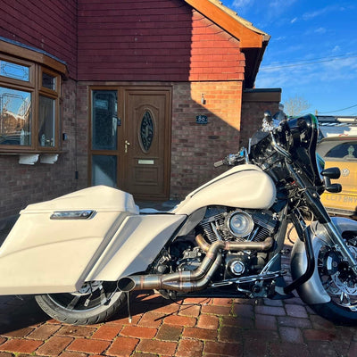 HD Bagger kit 5.5", custom baggers, extended & stretched saddle bags, exclusive for Harley Davidson