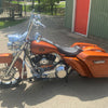 HD Bagger and fender kit 6" down and 9" out, custom baggers, extended & stretched saddle bags, exclusive for Harley Davidson