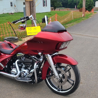 HD Bagger and fender kit 6" down and 9" out, custom baggers, extended & stretched saddle bags, exclusive for Harley Davidson Touring