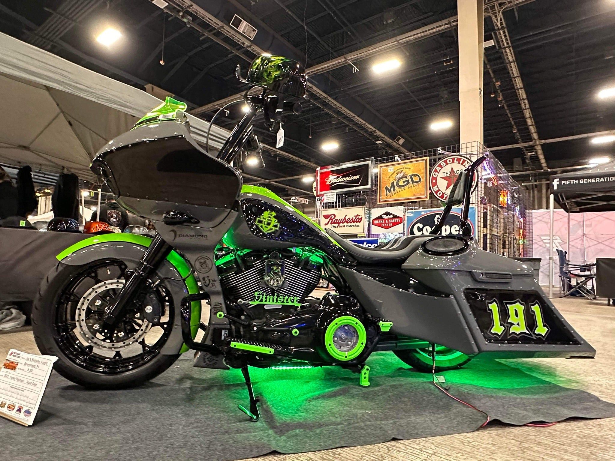 HD Bagger and fender kit 6