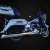 2 Into 1 Full Exhaust System For Harley-Davidson - The Freedom Glider