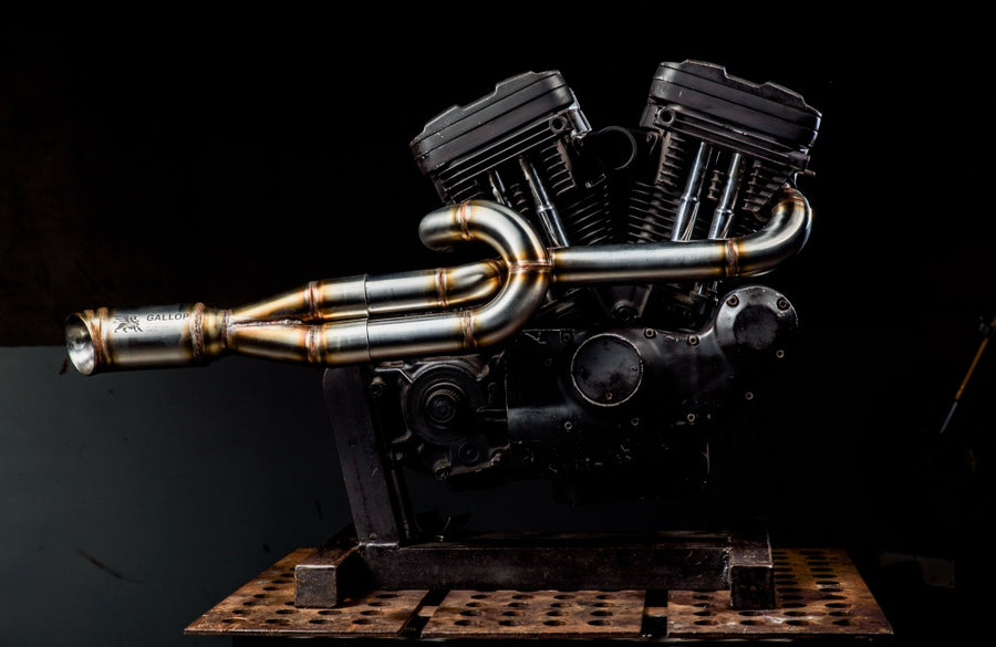 FLYING COMET Exhaust For Harley-Davidson Iron And Sportster