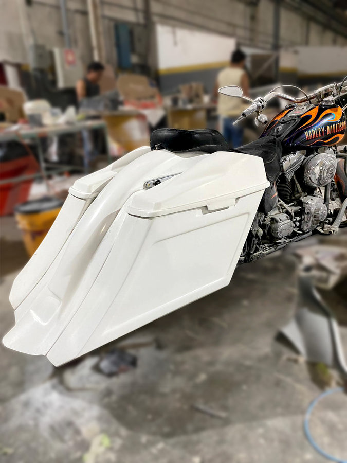 custom bagger motorcycle paint jobs