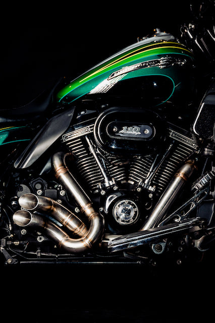 Harley Davidson 2 into 1 Exhaust - The Vector By Gallop Motorcycles