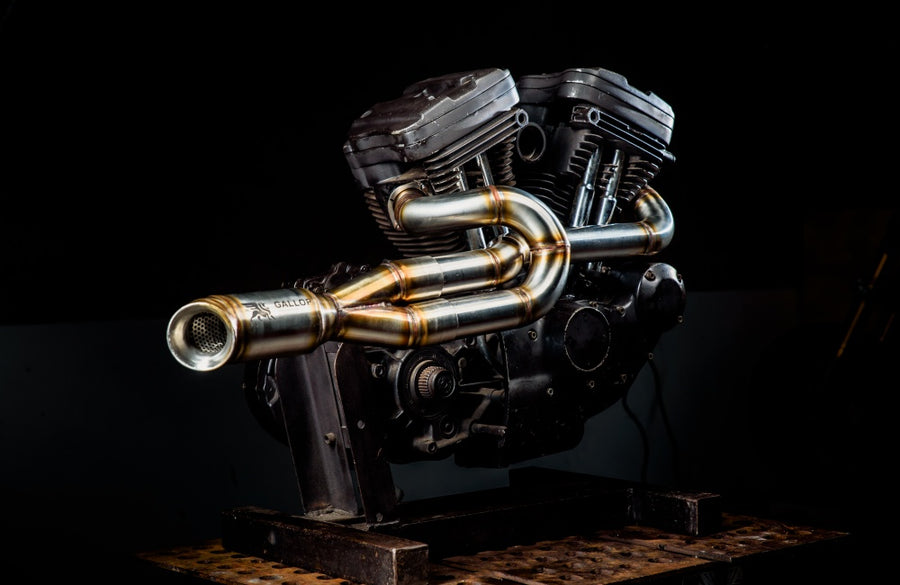 FLYING COMET Exhaust For Harley-Davidson Iron And Sportster