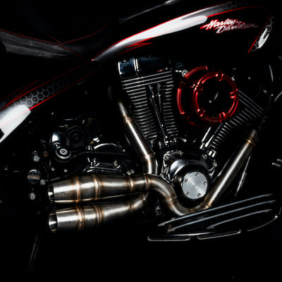 Harley Davidson 2 into 1 Exhaust - Concentric Mainshock by Gallop Motorcycles