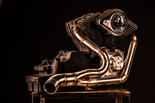 Harley Davidson 2 into 1 Exhaust - The Bazooka by Gallop Motorcycles