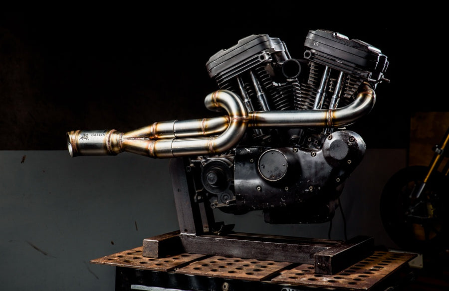 FLYING COMET Exhaust For Harley-Davidson Iron And Sportster