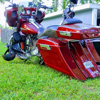 Slim tour pack for street glide hot sale