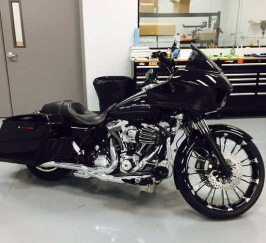 23 or FAT 21 Wheel Triple Tree kit - 2014-UP