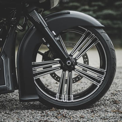 Harley-Davidson Front Fender Kit For 23x5.5" "Bulldog" Fat Tire Wheels 2014-2020