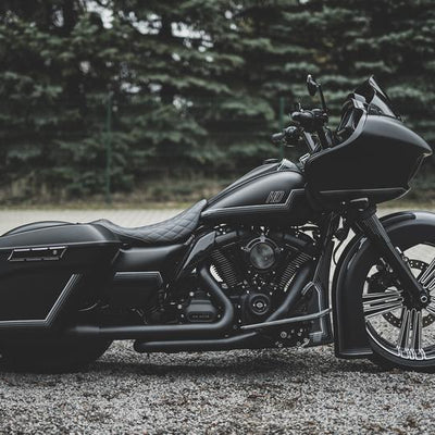 Harley-Davidson Front Fender Kit For 23x5.5" "Bulldog" Fat Tire Wheels 2014-2020