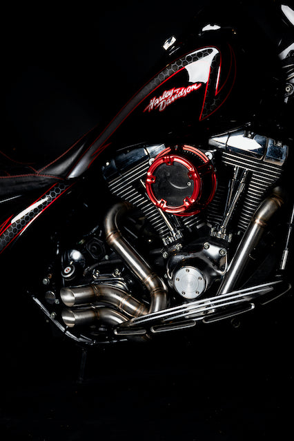 Harley Davidson 2 into 1 Exhaust - The Vector By Gallop Motorcycles