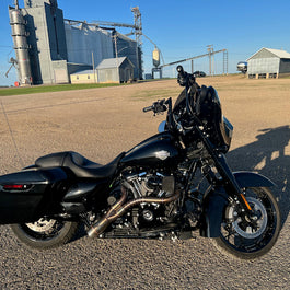 Harley Davidson 2 into 1 Exhaust - The Lone Ranger by Gallop Motorcycles