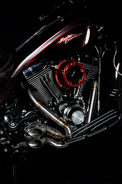 Harley Davidson 2 into 1 Exhaust - The Vector By Gallop Motorcycles