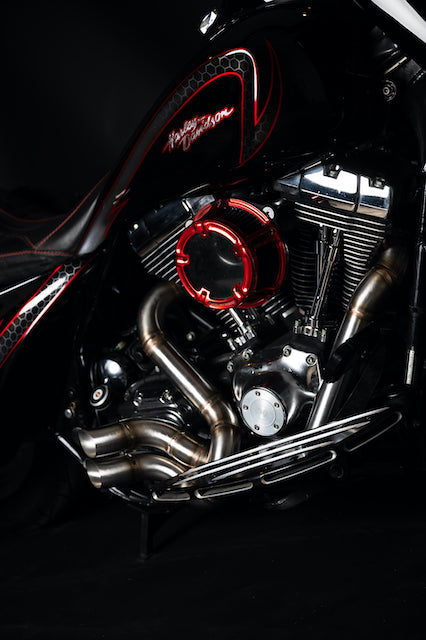 Harley Davidson 2 into 1 Exhaust - The Vector By Gallop Motorcycles