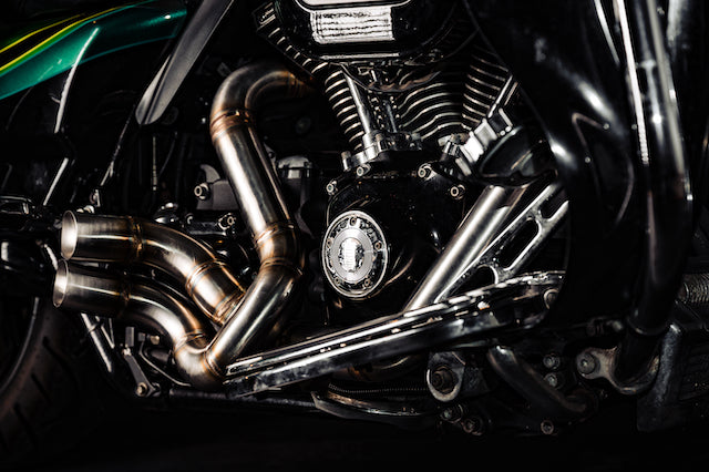 Harley Davidson 2 into 1 Exhaust - The Vector By Gallop Motorcycles