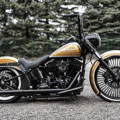 Harley-Davidson 23" Front Wrap Fender 96-13 All Touring "Competition Series"