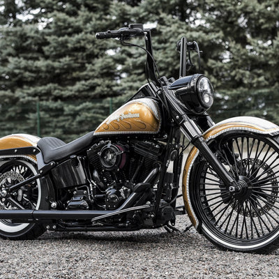 Harley-Davidson 23" Front Wrap Fender 96-13 All Touring "Competition Series"