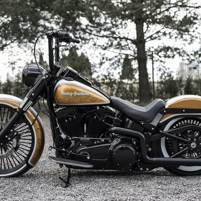 Harley-Davidson 23" Front Wrap Fender 14-21 All Touring "Competition Series"