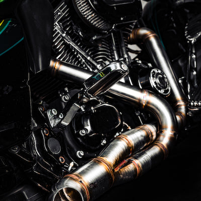 Harley Davidson 2 into 1 Exhaust - The Rocket by Gallop Motorcycles